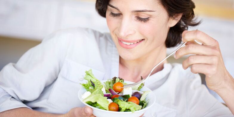 Consumul de alimente dietetice pentru inflamarea vezicii urinare